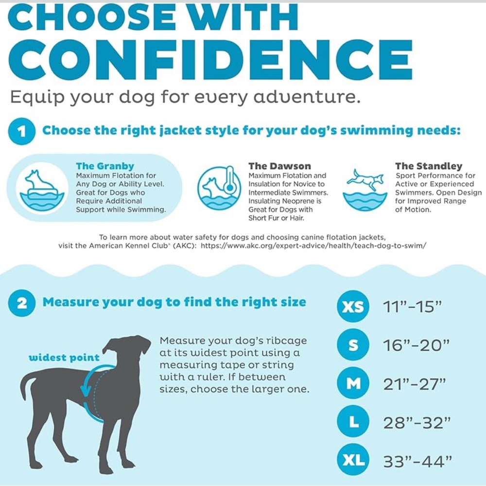 Outward Hound Blue Dog Life Jacket - Picture 3 of 3
